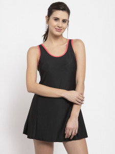 Cukoo Solid Women Swimsuit