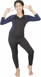 AQUA holic Full Suit Solid Girls Swimsuit