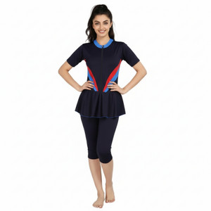 ZIUM Striped Women Swimsuit