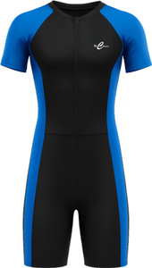 Real Choice NEW CHOICE - Unisex Swimming Costume ( BLUE ) Solid Men & Women Swimsuit