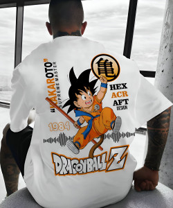 LazyGreg Graphic Print Men Round Neck White T-Shirt