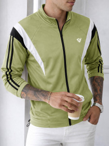 EyeBogler Solid Men High Neck Multicolor T-Shirt