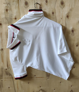 ABSTER Solid Men Polo Neck White T-Shirt - Image 6