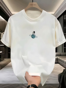 Fab Fashion Studio Graphic Print Men White T-Shirt - Image 5
