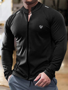 EyeBogler Solid Men Wind Cheater