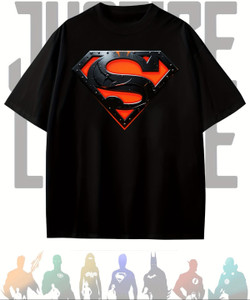 Preeo Printed Men Round Neck Black T-Shirt