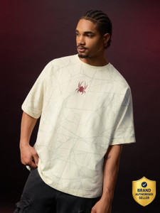 The Souled Store Superhero Men White T-Shirt - Image 6
