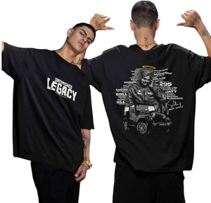 brief chickade Men's Graphic Print Cotton Black T-Shirt - Image 1