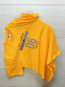 Magneto Printed Men Crew Neck Yellow T-Shirt