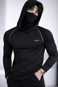 JUGULAR Men Black Round Neck T-Shirt - Image 6