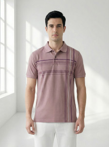 Dollar Men Polo Neck Multicolor T-Shirt - Image 6