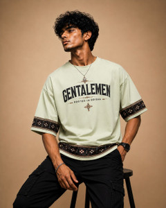 gentalemen Men Light Green T-Shirt - Image 2