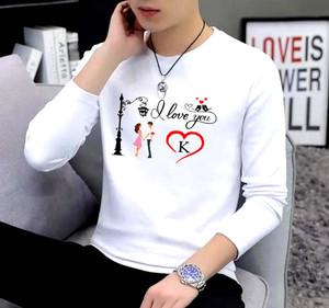 REYBAQ Printed, Typography Men Round Neck White T-Shirt