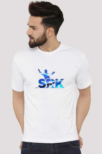 Tee Gallery Printed Men Round Neck White T-Shirt - Image 3