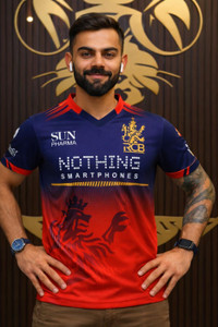 yclothy Printed Men V Neck Multicolor T-Shirt