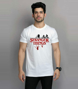 Deccan Store Printed Men Round Neck White T-Shirt