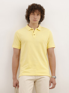 WROGN Yellow Polo Neck T-Shirt - Image 6