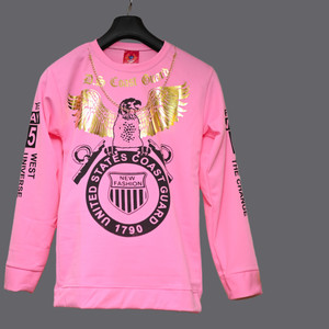 OOO Printed, Typography Men Round Neck Pink T-Shirt