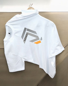 Magneto Printed Men Crew Neck White T-Shirt