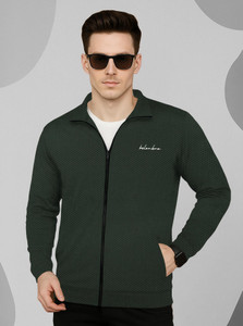KELONBRO Solid Men Henley Neck Dark Green T-Shirt