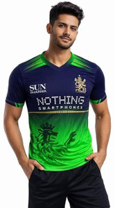 GRATITUDE ROCK Graphic Print, Washed/Ombre Men Polo Neck Green T-Shirt