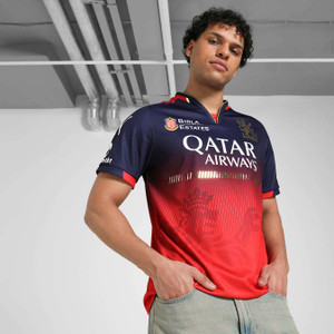 IZON Printed Men Round Neck Red T-Shirt