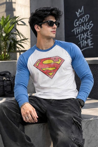 Bartus Men Blue Printed Round Neck T-Shirt - Image 5