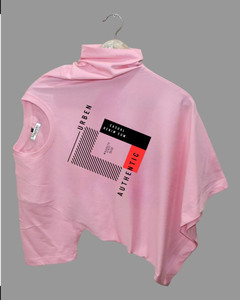 Magneto Printed Men Round Neck Pink T-Shirt