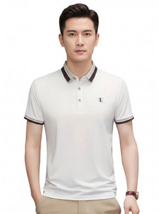 Dhruvinja White Polo Neck T-Shirt - Image 6