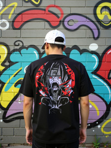 Garmin Graphic Print Men Round Neck Black T-Shirt