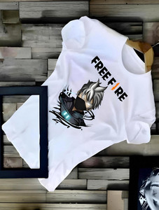 GAYU Printed Men Round Neck White T-Shirt