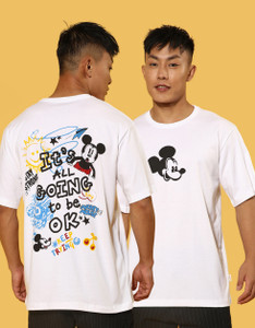 Veirdo Printed, Typography Men Round Neck White T-Shirt