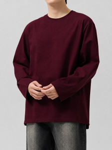 Asta Moda Men Maroon T-Shirt - Image 4
