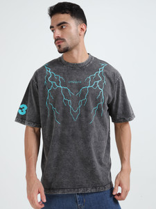 Rhinocult Men Grey Round Neck T-Shirt - Image 6