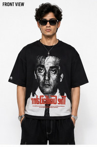 KALIX Men Black Round Neck T-Shirt - Image 6