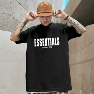 Manlino Graphic Print Men Round Neck Black T-Shirt
