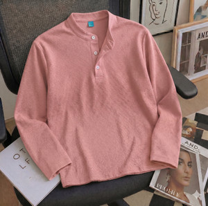 Try Colorblock Men Polo Neck Pink T-Shirt - Image 3