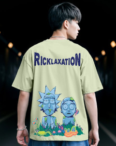 BEWAKOOF Graphic Print Men Round Neck Green T-Shirt