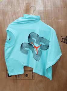 Magneto Printed Men Round Neck Light Green T-Shirt