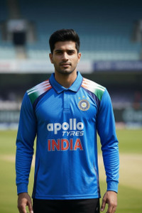 fabzy Typography, Graphic Print, Sporty Men Polo Neck Blue T-Shirt