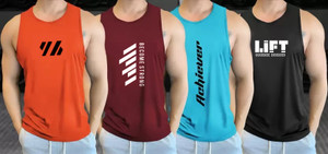 R ROCKIN TEES Men Vest