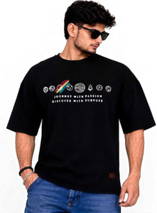 BEARION THE INDIAN BEAR Black T-Shirt - Image 6