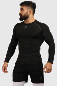 FuaarK Solid Men Round Neck Black T-Shirt