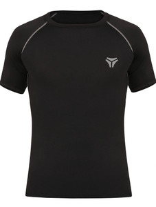 Kyk Men Black Round Neck T-Shirt - Image 6
