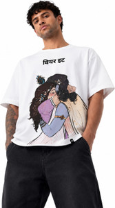 the wear it Men White Round Neck T-Shirt - Image 6