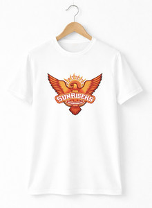 manavgifts Printed Men Round Neck White T-Shirt