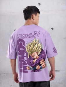 HEXACRAFT Men Purple Round Neck T-Shirt - Image 5