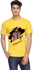 Deccan Store Graphic Print, Typography Men Round Neck White T-Shirt