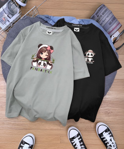 INFIRAX Printed Women Round Neck Multicolor T-Shirt