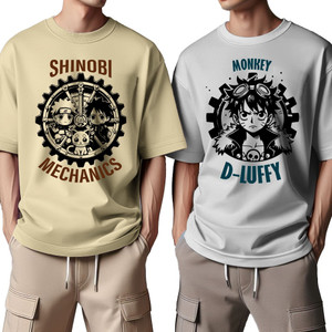 INFIRX Graphic Print Men Round Neck Multicolor T-Shirt